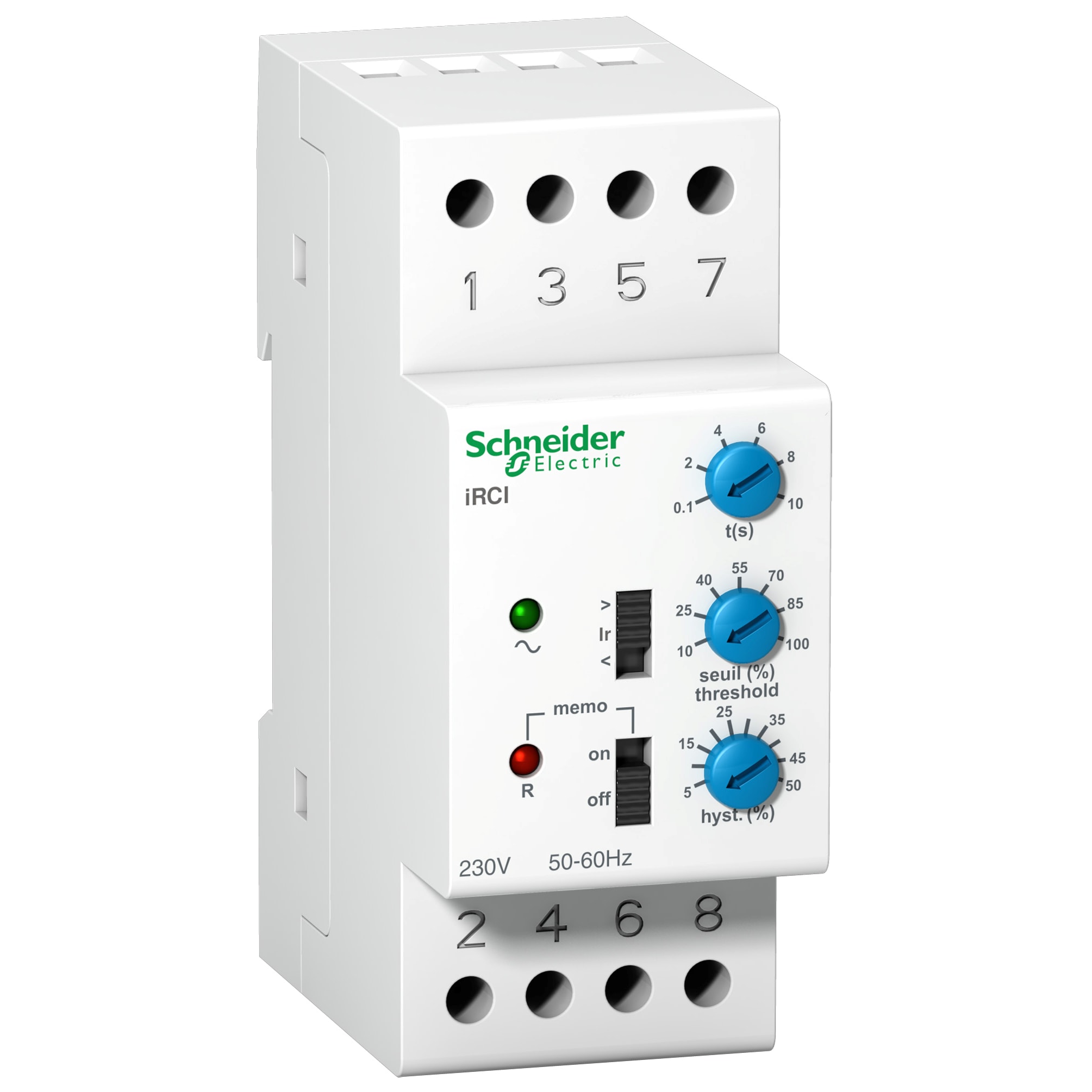 SCHNEIDER ELECTRIC - Relé di controllo intensità di corrente iRCI