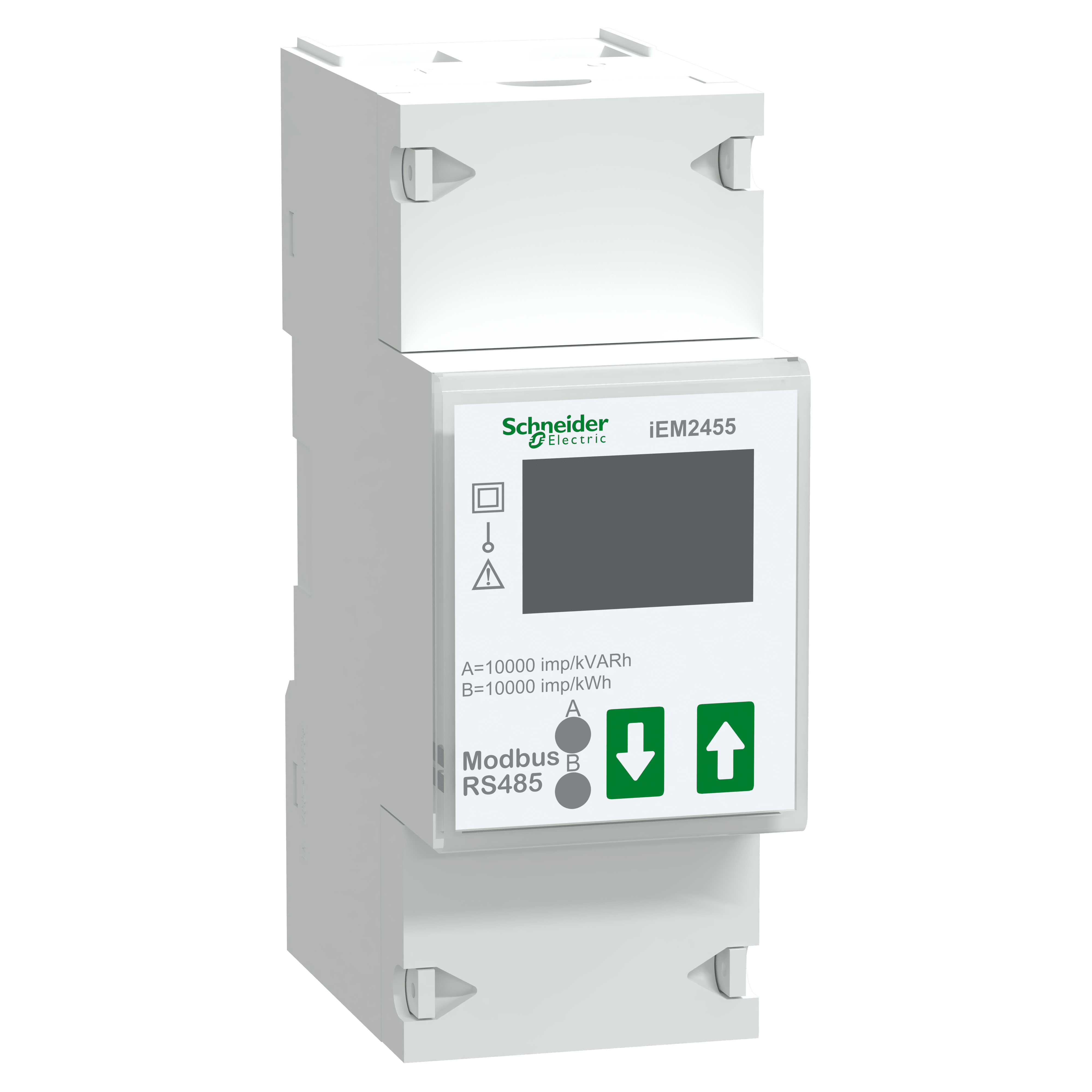 SCHNEIDER ELECTRIC - Contatore di energia modulare monofase iEM2455 - 230 V - 100 A con comunicazione Modbus