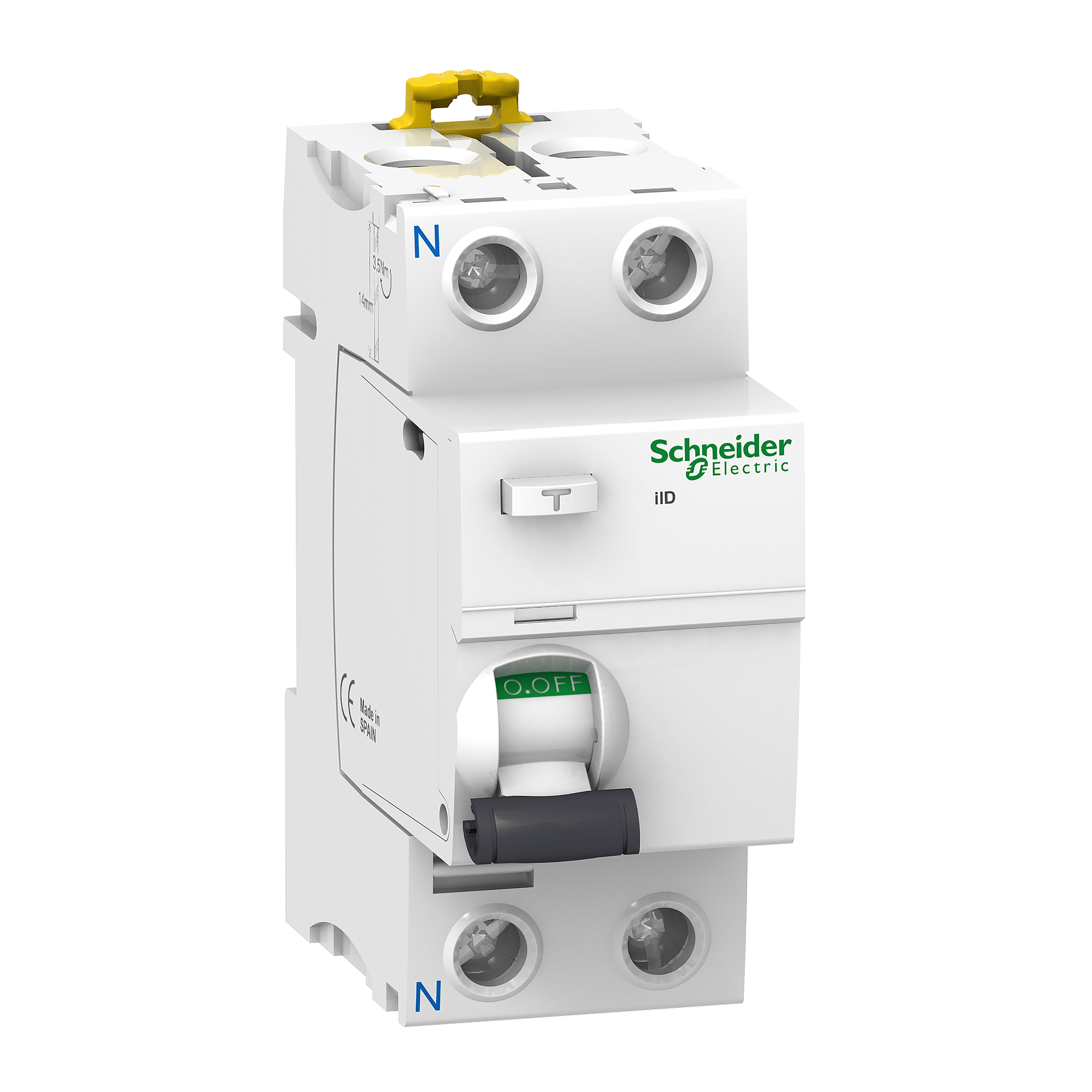SCHNEIDER ELECTRIC - Interruttore differenziale iID 2P 63A 300mA Tipo AC