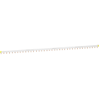 SCHNEIDER ELECTRIC - Accessorio, Acti9, Pettini, Pettine di distribuzione, Aux+1P, set da 1, connessione, 57 moduli da 18mm