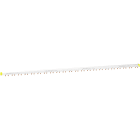SCHNEIDER ELECTRIC - Accessorio, Acti9, Pettini, Pettine di distribuzione, 3(Aux+1P+N), set da 1, connessione, 57 moduli da 18mm