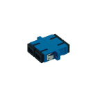SCHNEIDER ELECTRIC - SC duplex adaptor, Actassi, single mode, zirconia ceramic sleeve, plastic housing