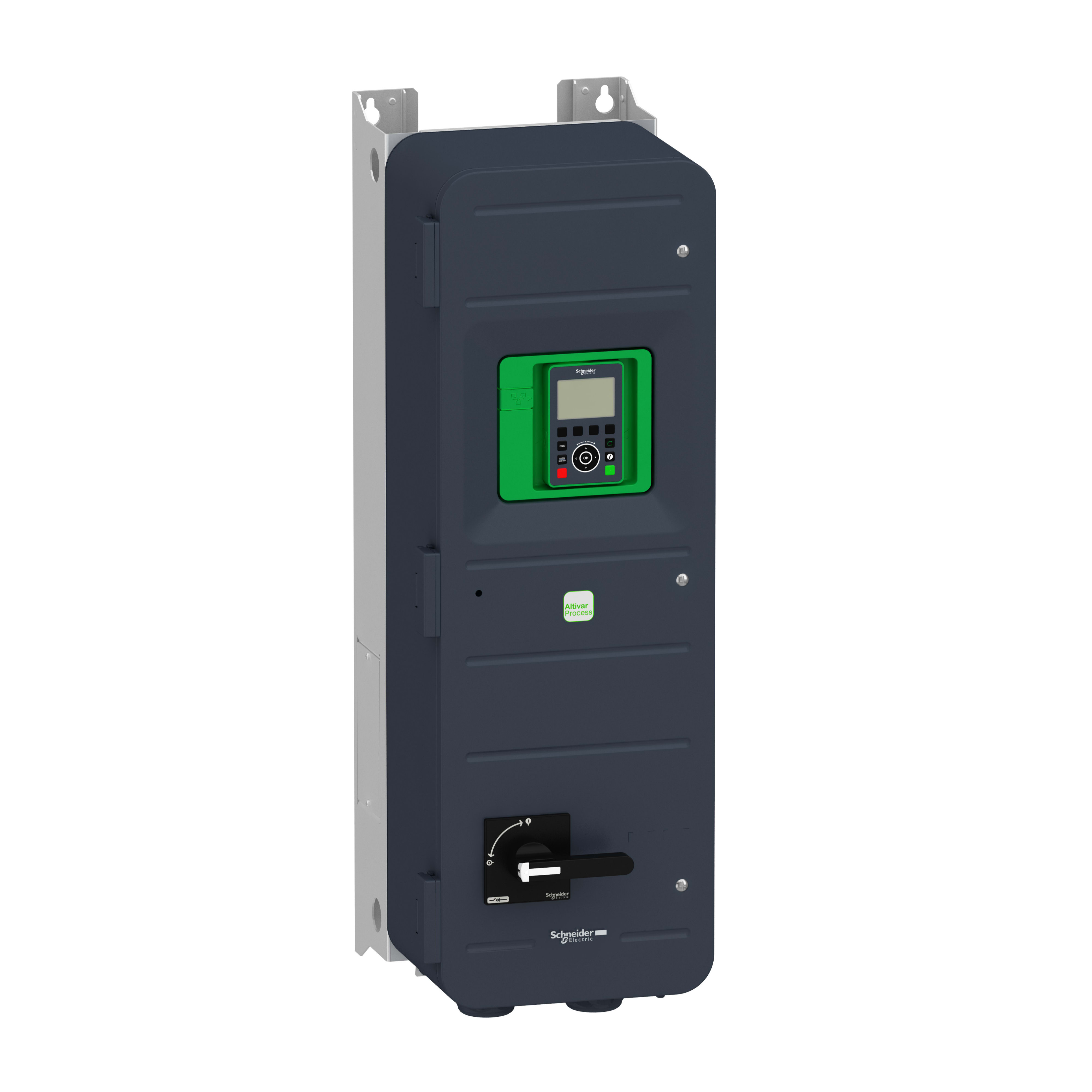 SCHNEIDER ELECTRIC - Variatore di velocità, Altivar Process ATV600, ATV650, 45kW, da 400 a 480V, IP55, interruttore di scollegamento