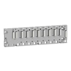 SCHNEIDER ELECTRIC - rack M340 rinforzato - 8 slot - montaggio su pannello, piastra o guida DIN