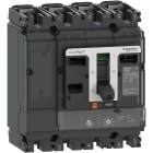 SCHNEIDER ELECTRIC - Interruttore, ComPacT NSX80 DC PV, 10kA/1000VDC, 4 poli, Sganciatore PV TM-DC 80A