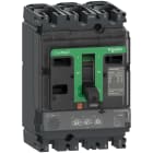 SCHNEIDER ELECTRIC - Interruttore, ComPacT NSX100R, 200kA/415VAC, 3 poli, Sganciatore MicroLogic 2.2 100A