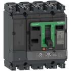 SCHNEIDER ELECTRIC - Interruttore, ComPacT NSX250HB1, 75kA/690VAC, 4 poli 4D (neutro totalmente protetto), Sganciatore TMD 200A