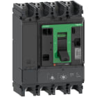 SCHNEIDER ELECTRIC - Interruttore automatico, ComPacT NSX630N, 50 kA/415 V CA, 4 poli, unità di sgancio TMD 600 A