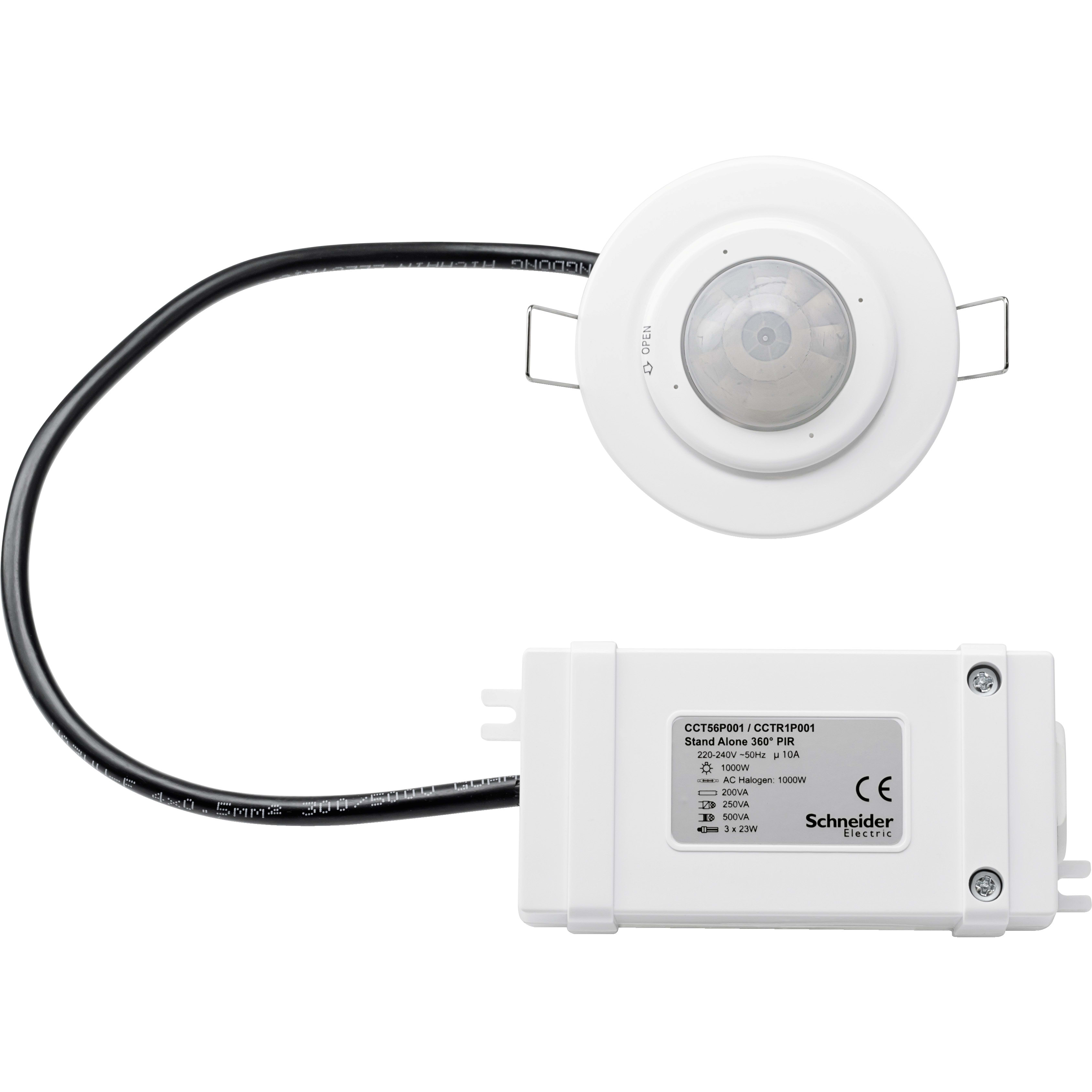 SCHNEIDER ELECTRIC - Rilevatore di movimento, Regolazione, Argus, Rilevatore di movimento, ARGUS, 360, controsoffitto