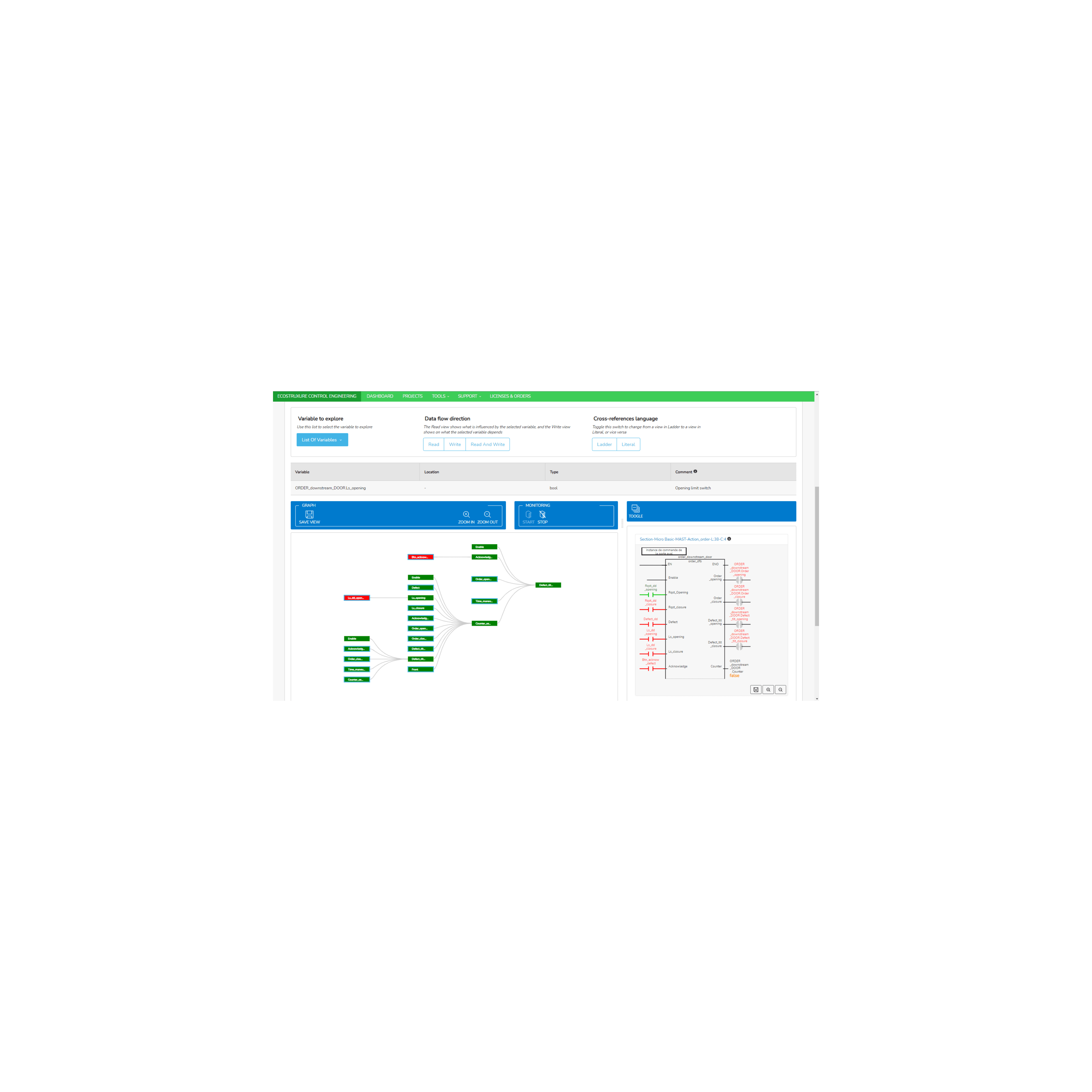 SCHNEIDER ELECTRIC - licenza, controllo Ecostruxure, progettazione, monitoraggio, 5 PLC aggiuntivi, aggiornamento di 1 anno