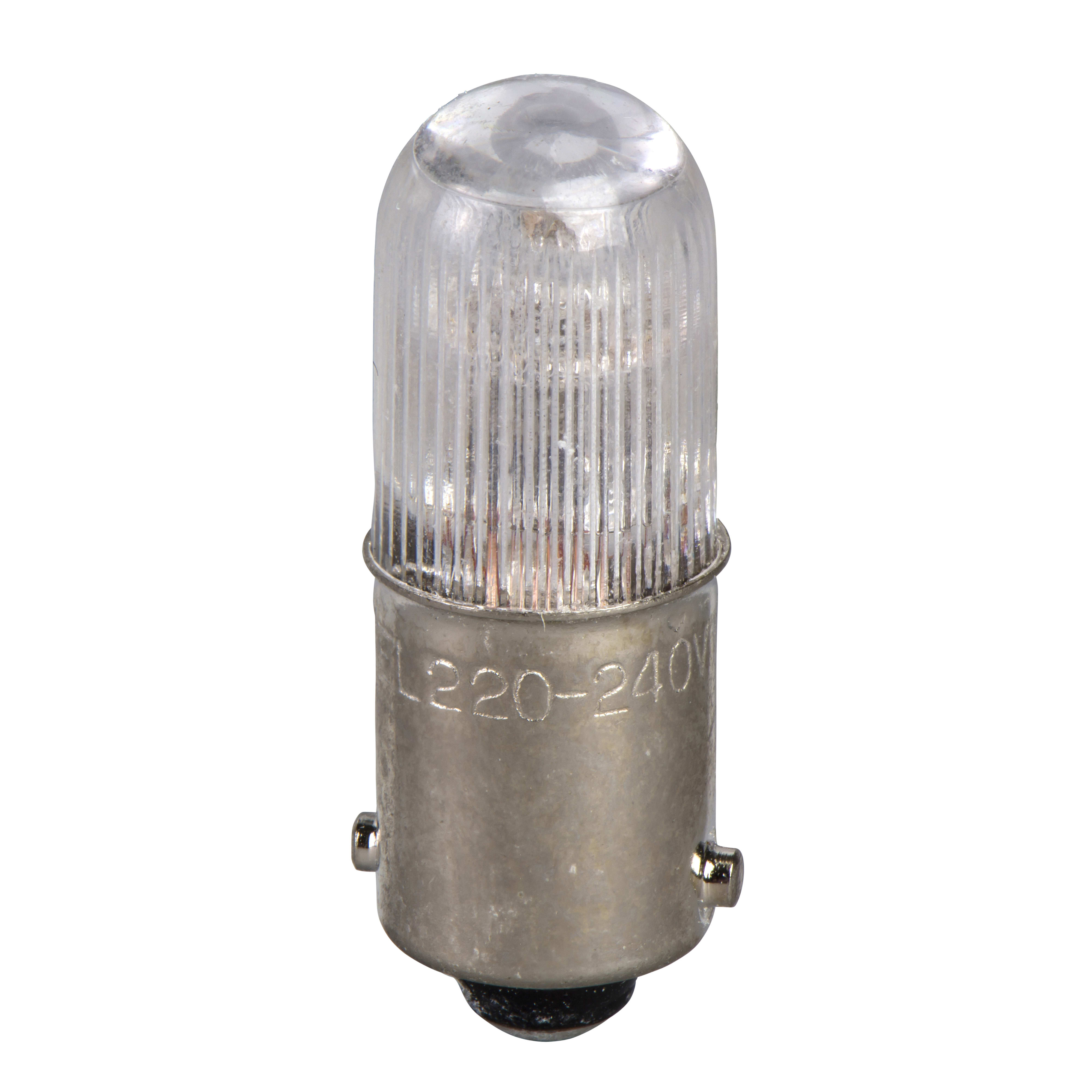 SCHNEIDER ELECTRIC - Lampadina verde al neon - BA 9s - 220..240 V
