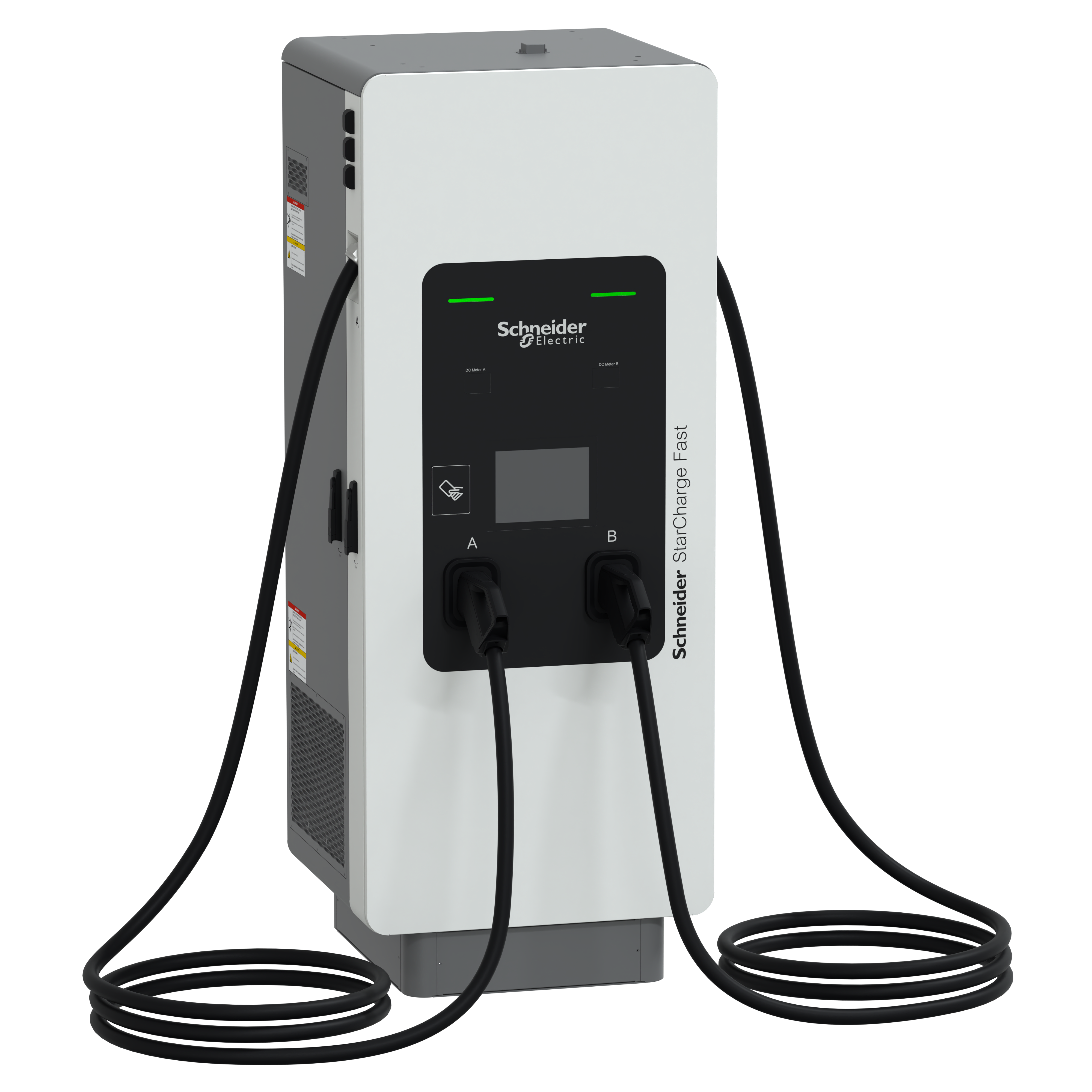 SCHNEIDER ELECTRIC - Stazione di ricarica rapida, Schneider StarCharge Fast 320, 240 kW, 2xCCS2, cavo con lunghezza di 7,5 m