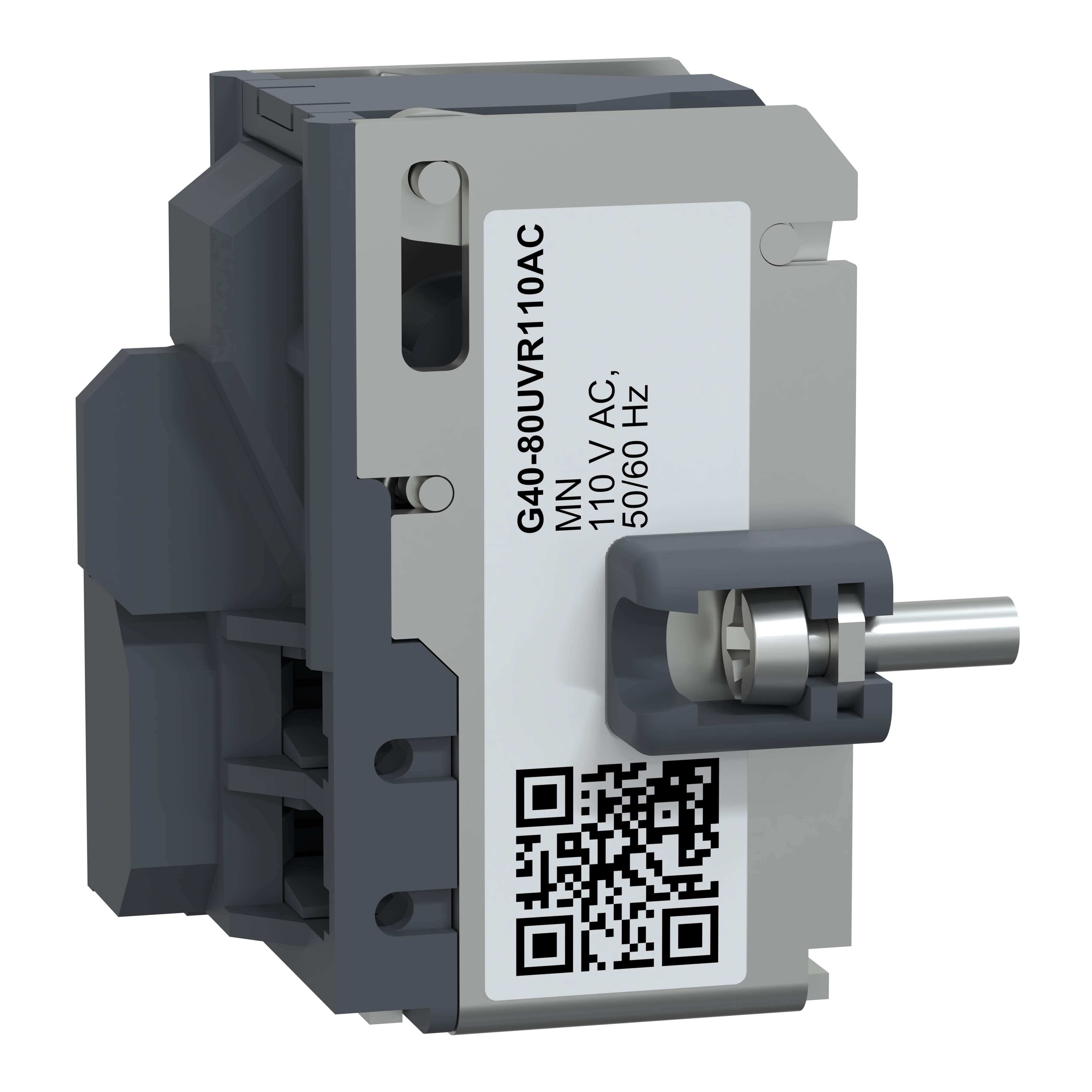 SCHNEIDER ELECTRIC - Sgancio sottotensione MN, MCCB EasyPact 400/800, 110VAC 50/60Hz