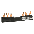 SCHNEIDER ELECTRIC - Sbarra a 3 poli - 63 A - 2 derivazioni - Passo 72 mm