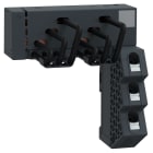 SCHNEIDER ELECTRIC - Linergy FT, barra collettrice a pettine, 63 A, 2 derivazioni, passo 45 mm, per GV2ME SNAP IN
