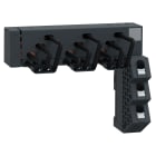 SCHNEIDER ELECTRIC - Linergy FT, sbarra collettrice a pettine, 63 A, 3 derivazioni, passo 45 mm, per GV2ME SNAP IN