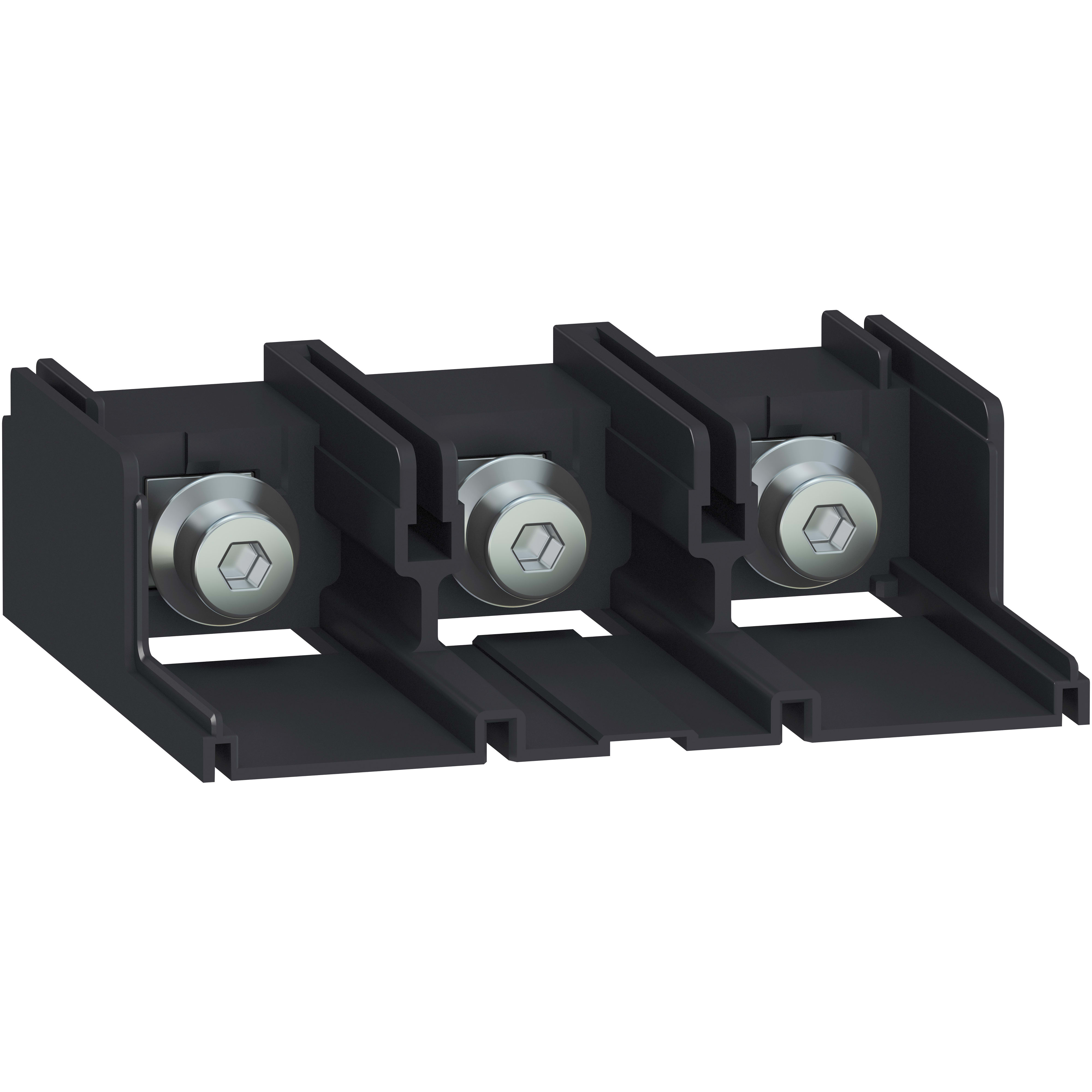 SCHNEIDER ELECTRIC - Connettore per capicorda + viti per 3P