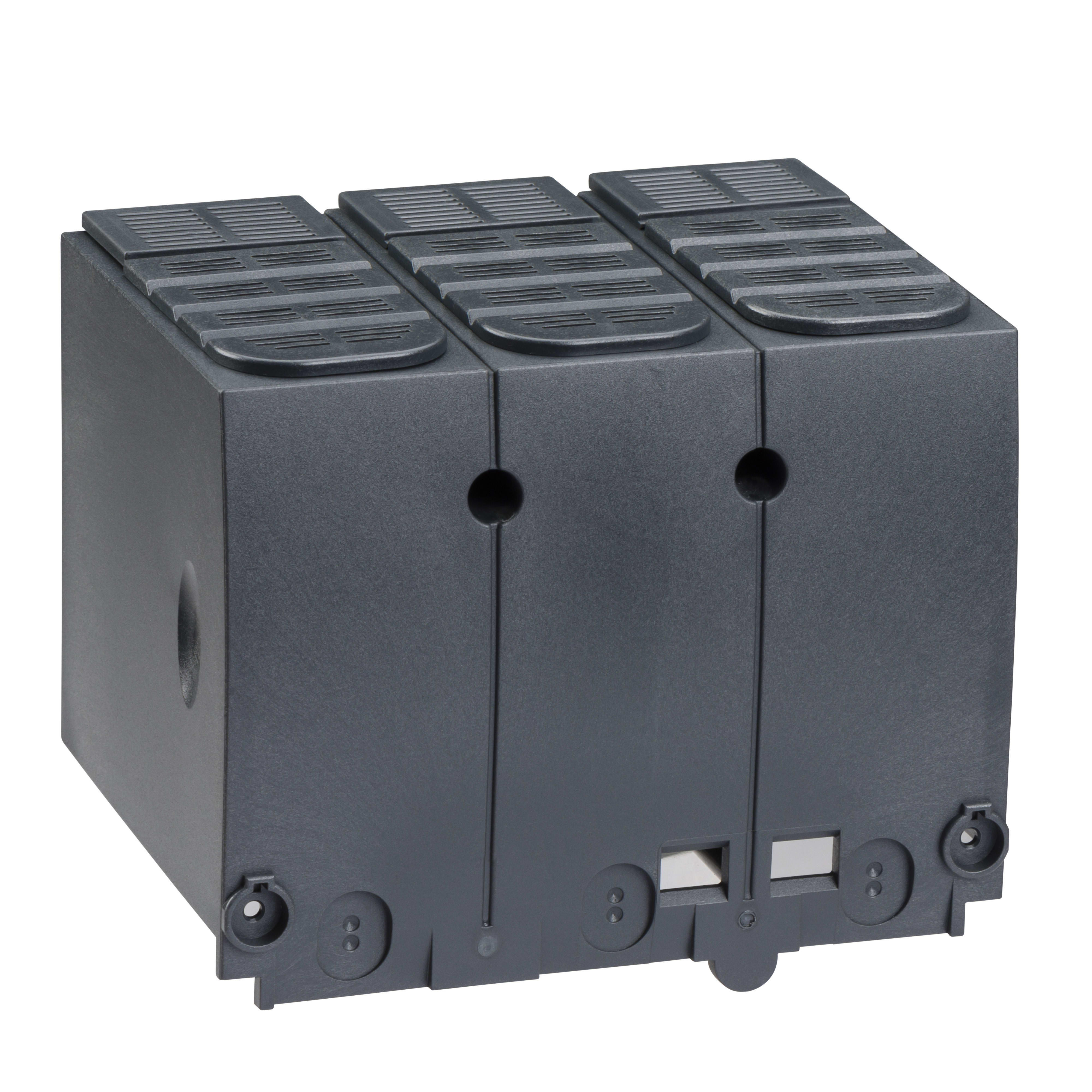 SCHNEIDER ELECTRIC - Coprimorsetti IP40 per interruttori automatici TeSys GV5 e TeSys GV7 - Set da 1 pezzo