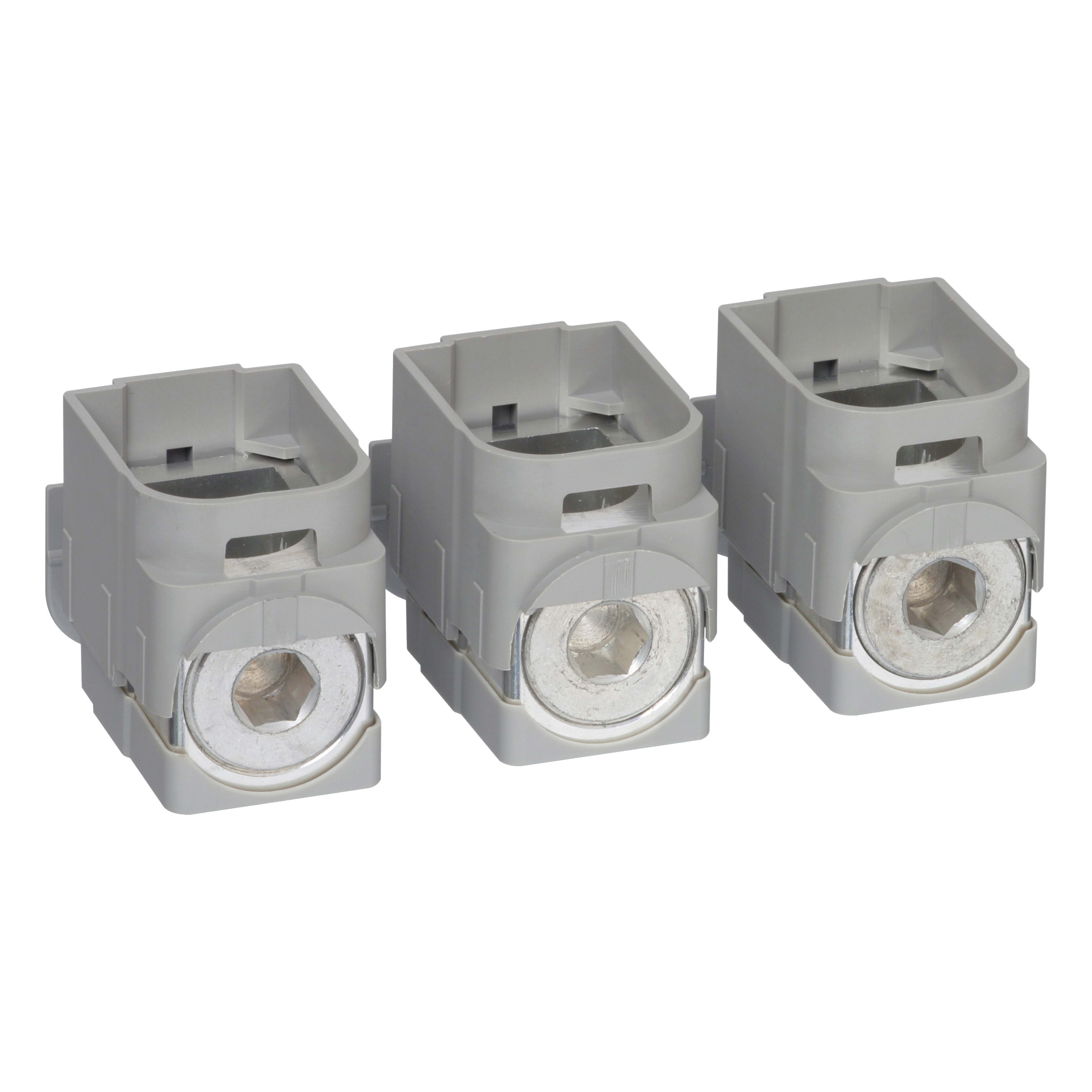 SCHNEIDER ELECTRIC - Connettore a scatto - Fino a 150 A - 1,5...95 mm2 - Per interruttore motore GV7