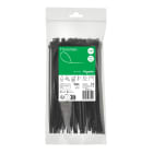SCHNEIDER ELECTRIC - Accessori, Mureva Tube & Fix, Fascette di Cablaggio, 200x4.8mm, nero - [prezzo per 100 pz]