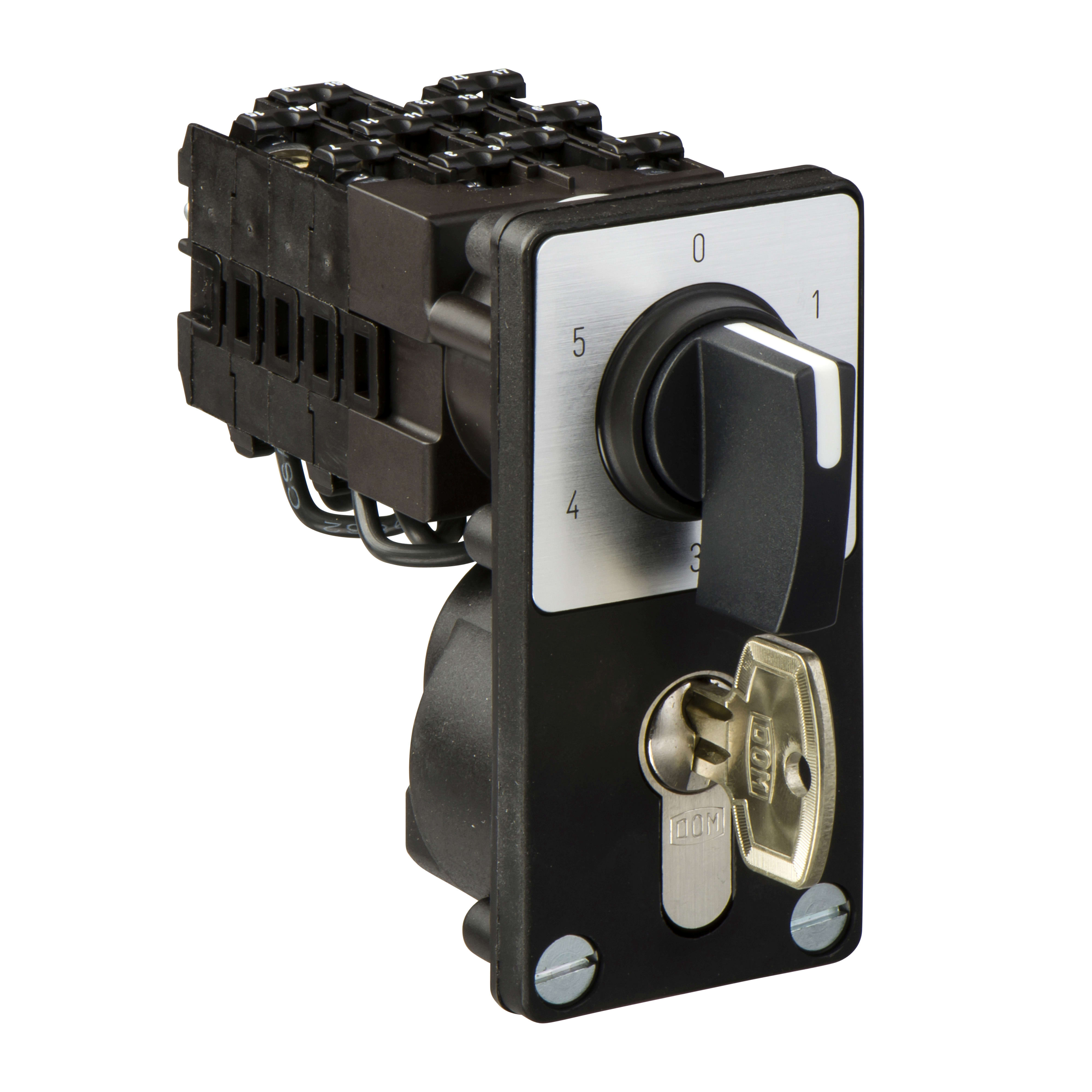 SCHNEIDER ELECTRIC - Commutatore a camme - 2 POLI - 60° - 12 A - multifissaggio