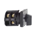 SCHNEIDER ELECTRIC - Commutatore a camme, Harmony K, commuttaore di linea, montaggio a vite, plastica, 3 posizioni con marcatura 1-0-2 60 gradi, 32 A,leva nera