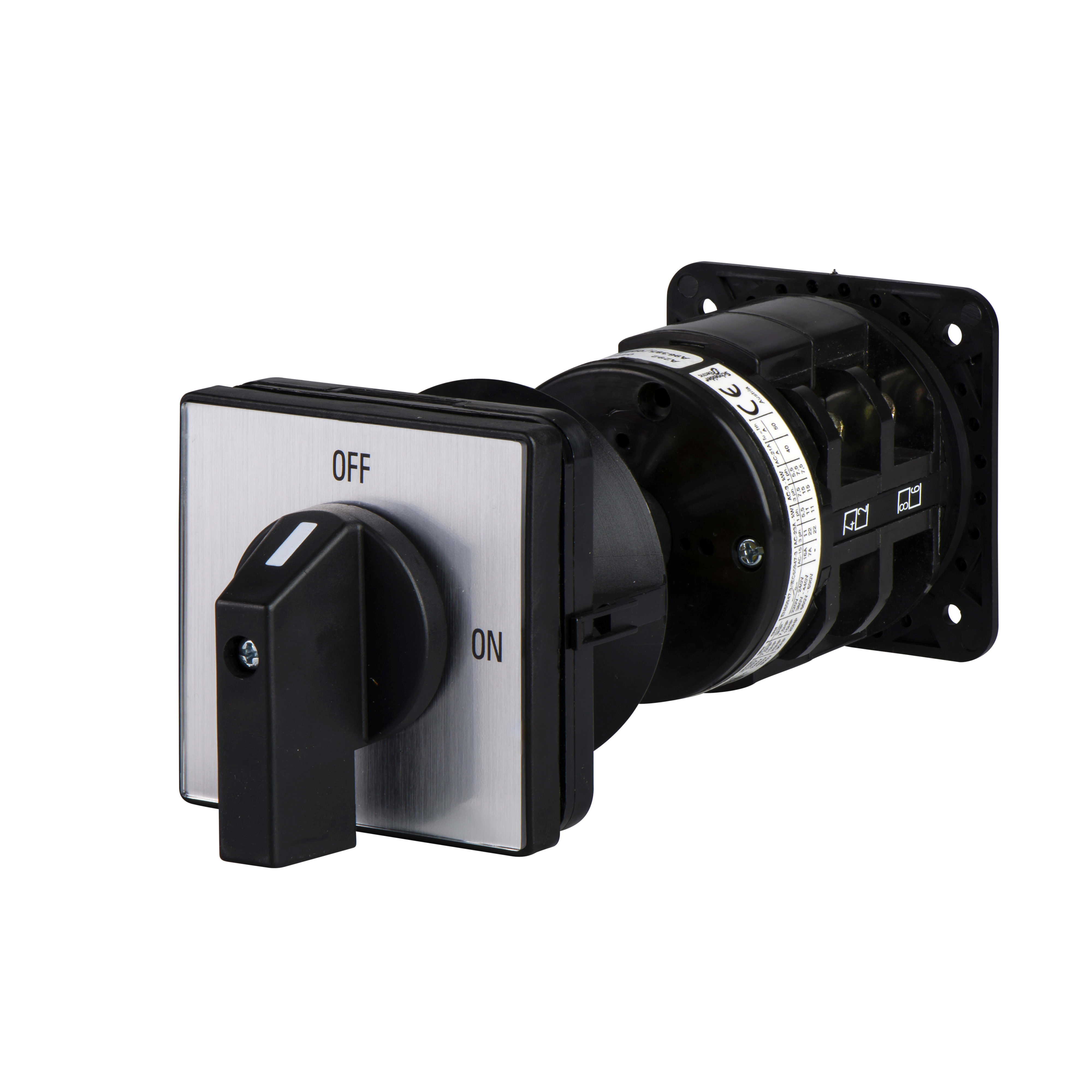 SCHNEIDER ELECTRIC - Commutatore a camme - 3 POLI - 90° - 50 A - multifissaggio