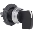 SCHNEIDER ELECTRIC - Testa commutatore Ø29mm - plastica - ghiera cromata - ieva nera