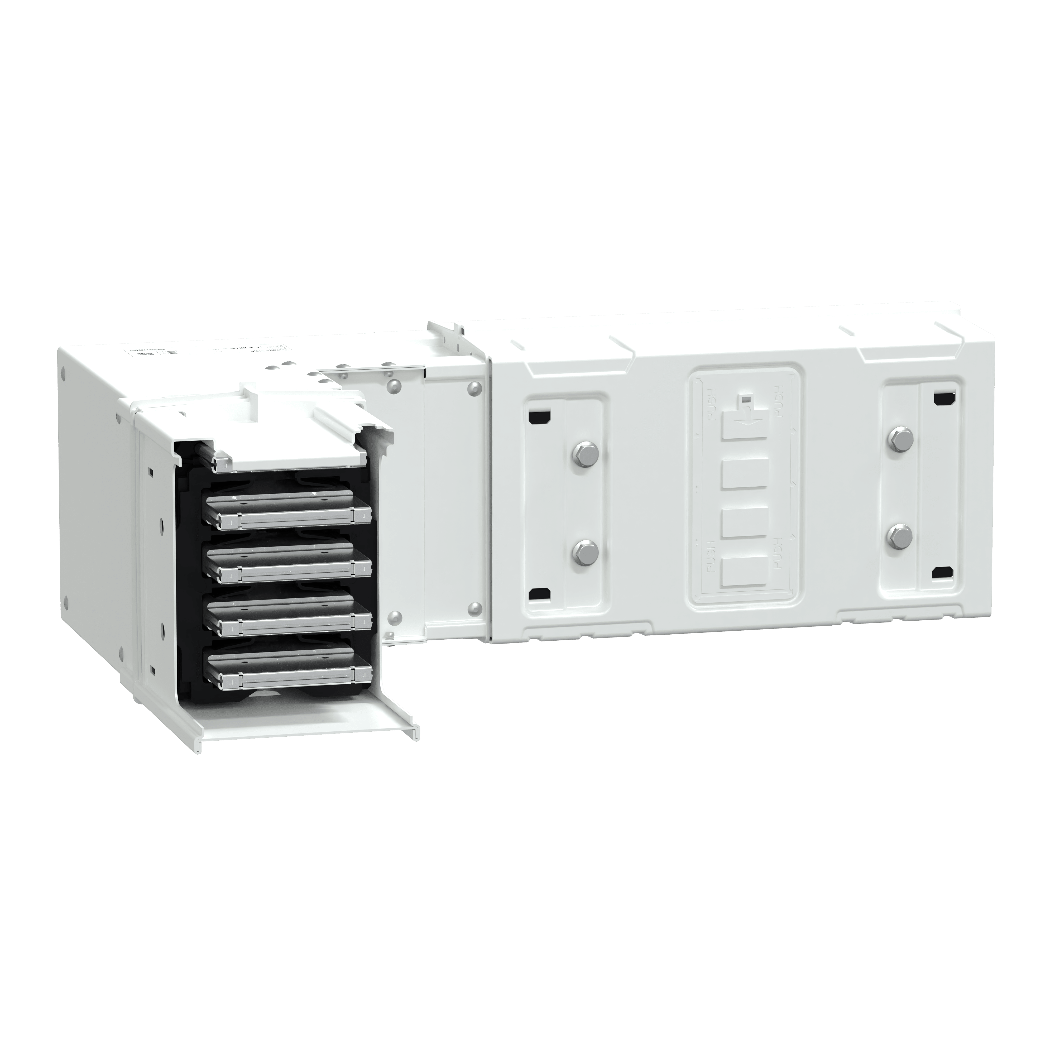 SCHNEIDER ELECTRIC - Angolare orizzontale 4 poli 1000A
