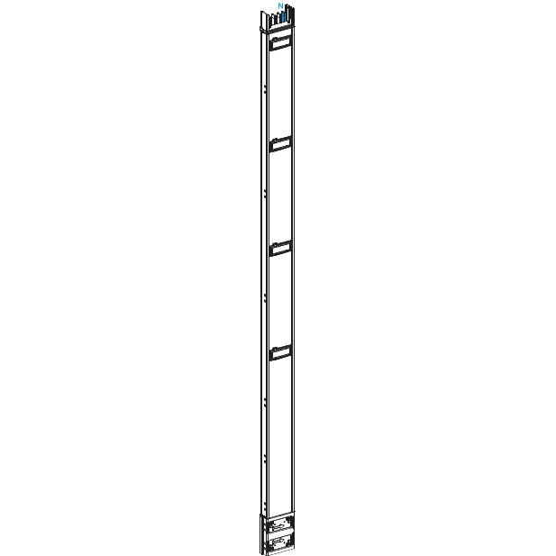 SCHNEIDER ELECTRIC - Condotto sbarre, Canalis, KSA, Elemento di colonna - 400 A - 2,5 m - 4 uscite con der.