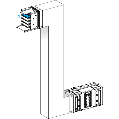 SCHNEIDER ELECTRIC - Zeta verticale 4 poli 630A