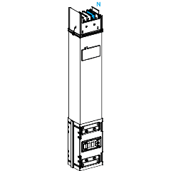 SCHNEIDER ELECTRIC - Canalis - Elemento di colonna - 630 A - 0,8 m - 1 derivazione