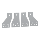 SCHNEIDER ELECTRIC - Attacchi a squadraper contattore TeSys Giga 4P LC1G360-800 80mm
