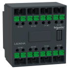 SCHNEIDER ELECTRIC - Blocco contatti ausiliari, TeSys Deca, 4NC, montaggio frontale, terminali SNAP IN