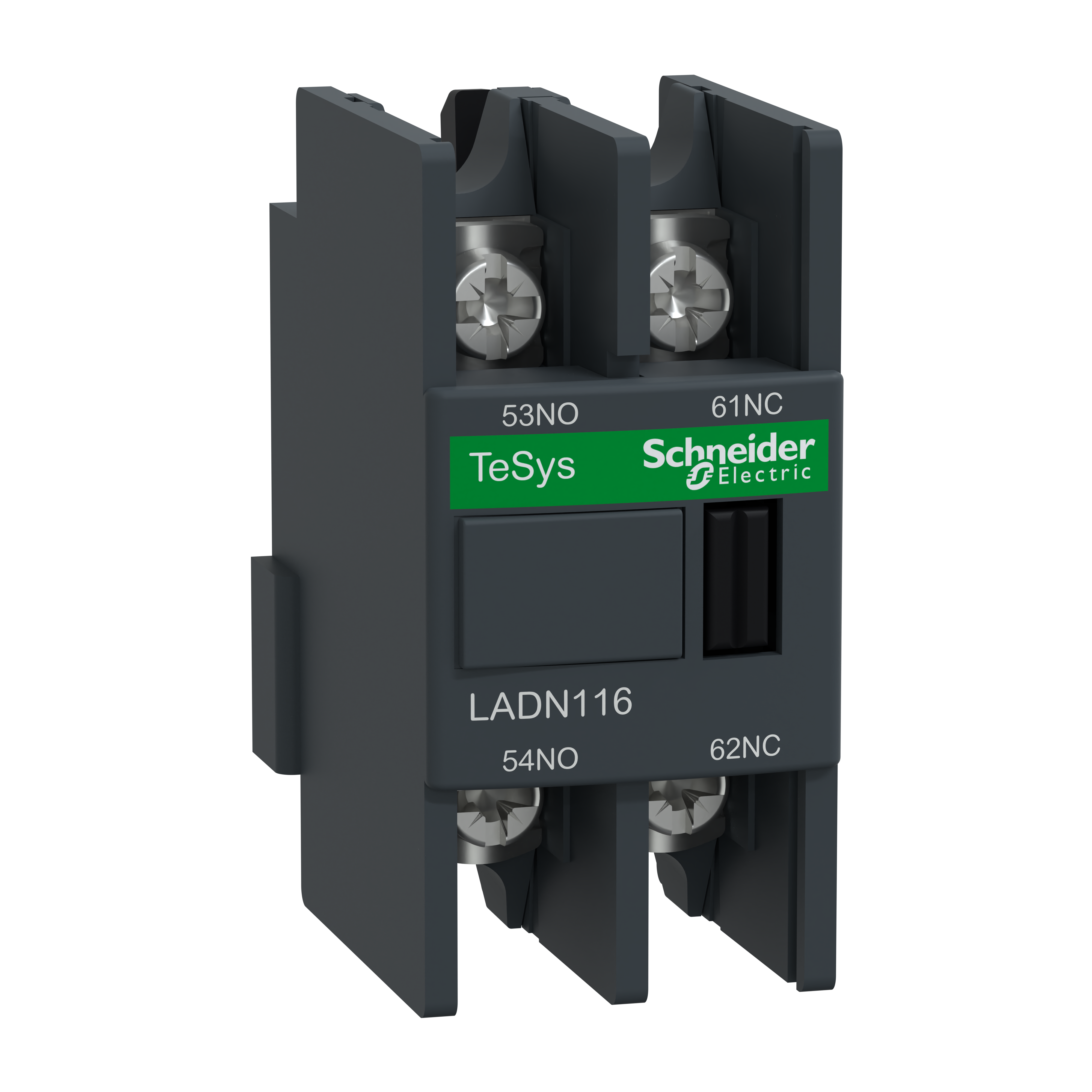 SCHNEIDER ELECTRIC - Blocco contatti ausiliari TeSys - 1 NO + 1 NC - Capicorda crimpati