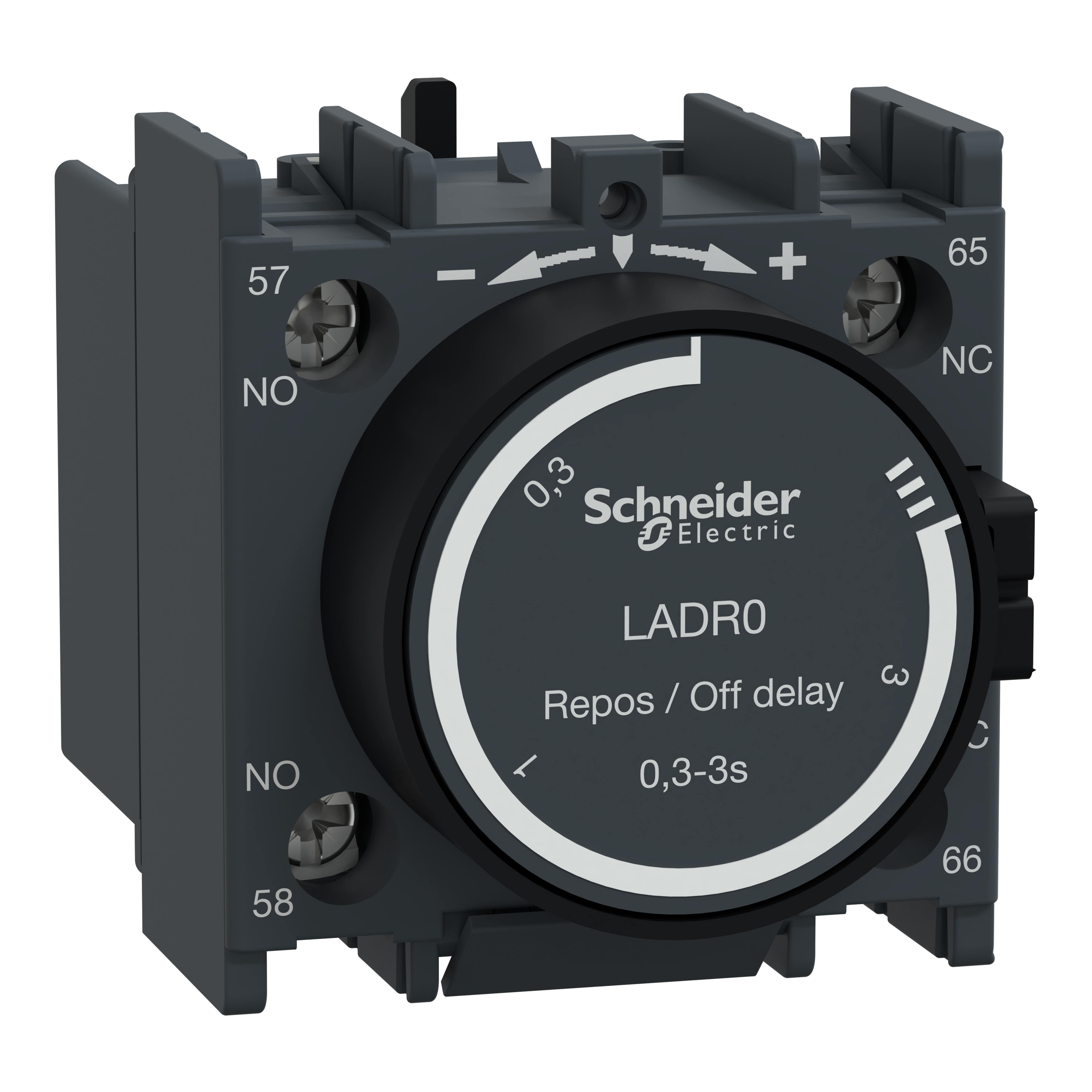 SCHNEIDER ELECTRIC - Blocco contatti ausiliari TeSys - 1NO + 1NC - Morsetti a vite