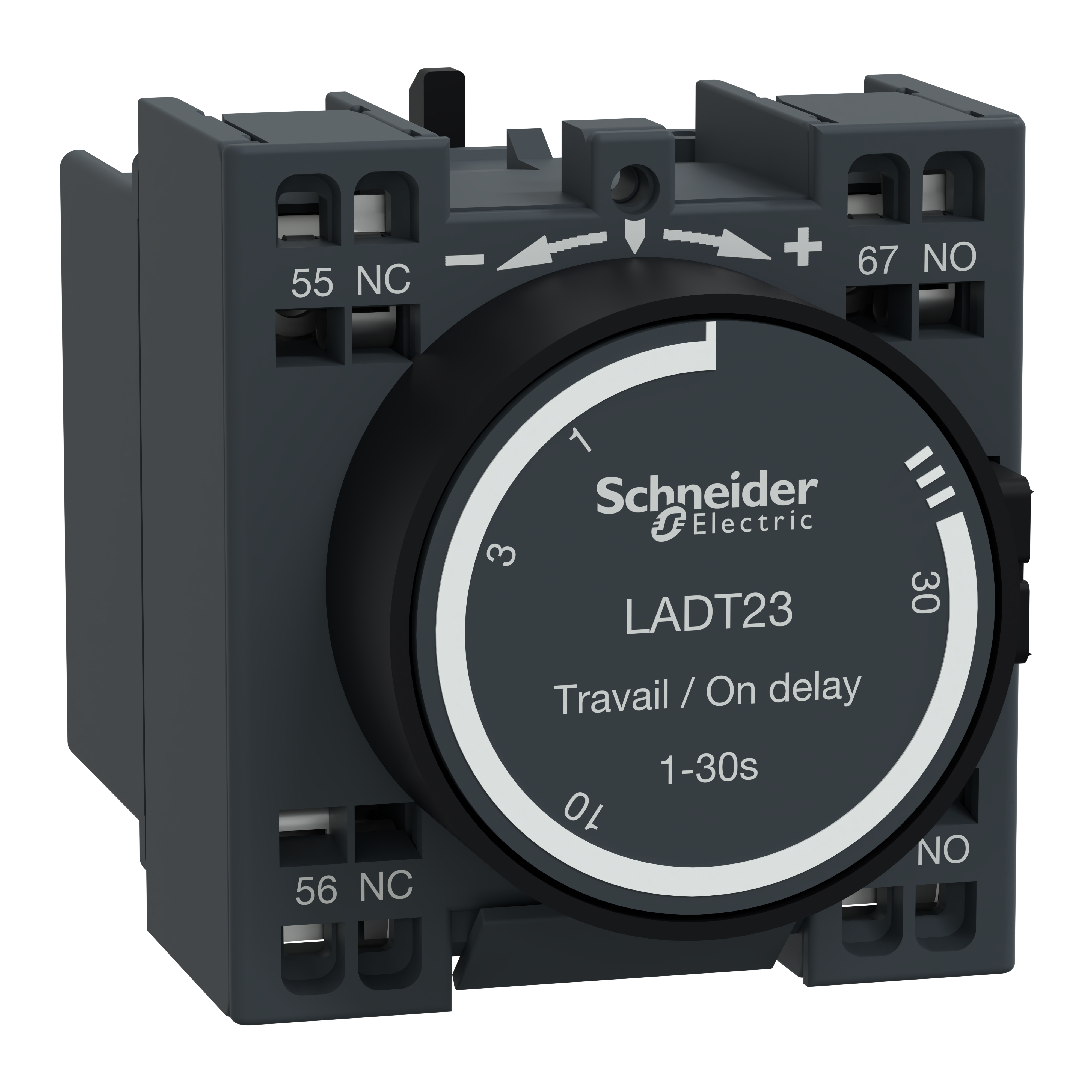 SCHNEIDER ELECTRIC - Blocco contatti ausiliari TeSys - 1NO + 1NC - Terminali a molla