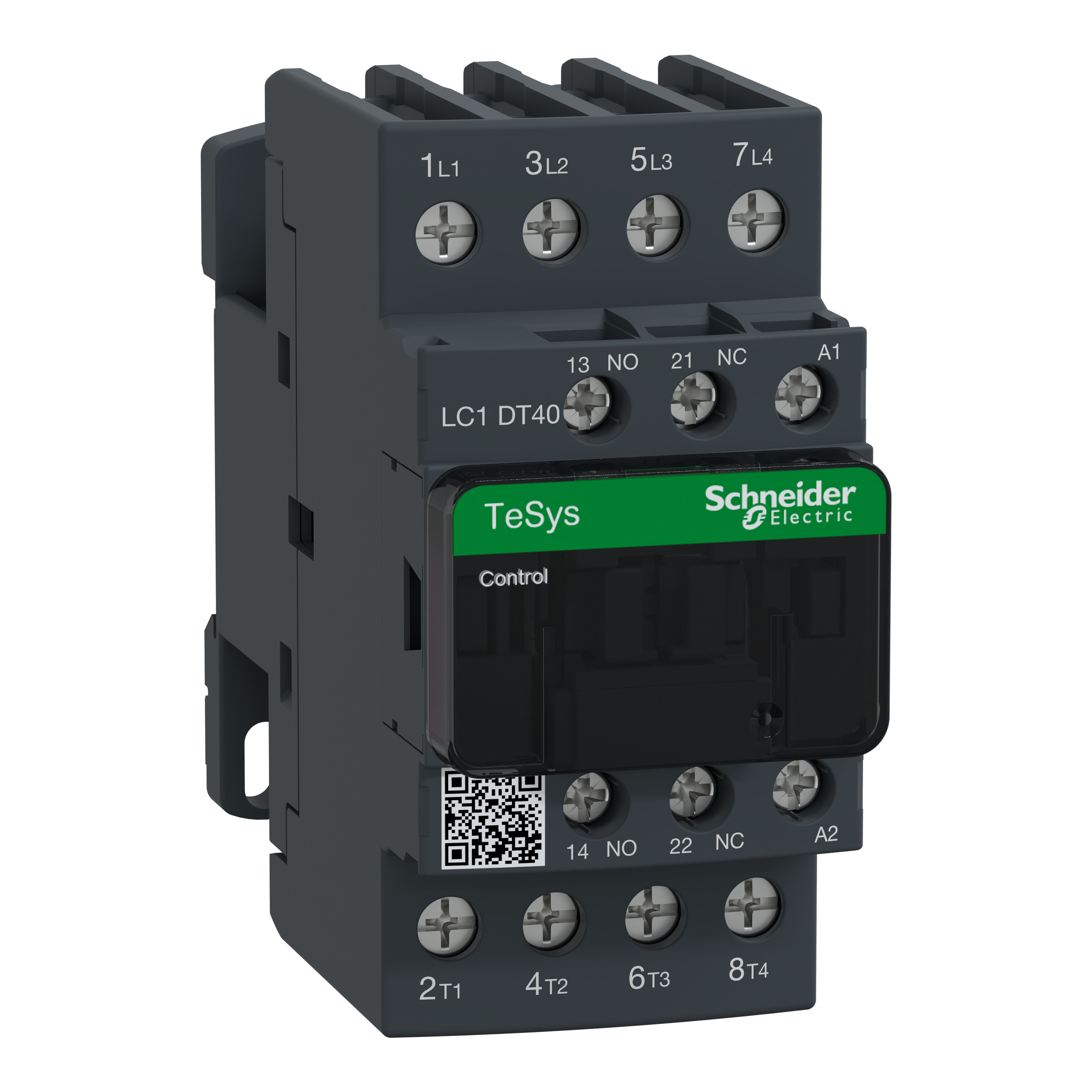 SCHNEIDER ELECTRIC - Contattore TeSys LC1D - 4 poli - AC1 440V 40 A - 220 V AC