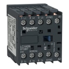 SCHNEIDER ELECTRIC - Contattore TeSys LC1K - 3P(3 NO) - AC3 - <= 440 V 6 A - 24 V AC