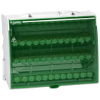 SCHNEIDER ELECTRIC - Morsettiera tetrapolare - 125 A - 48 fori (4 x 12)