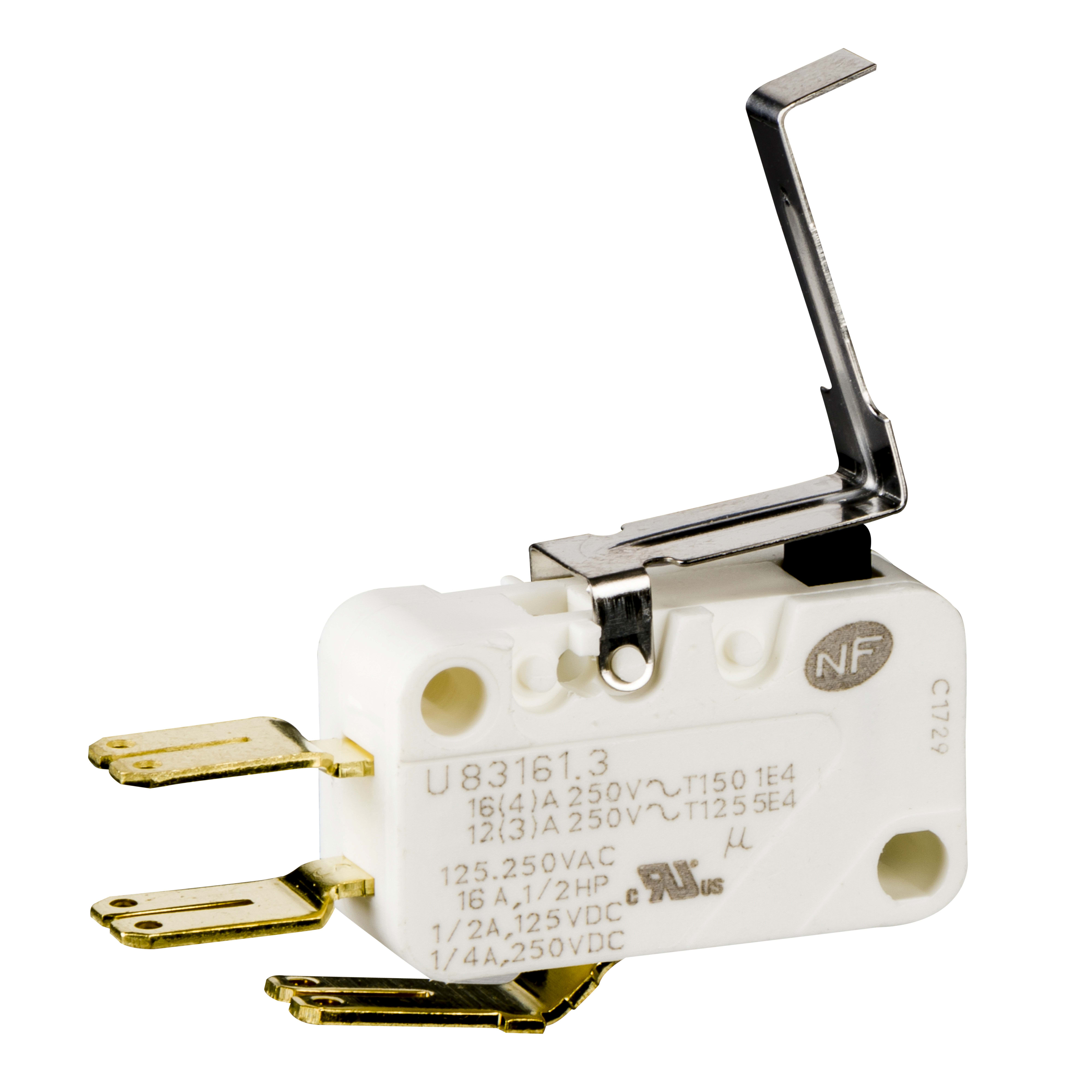 SCHNEIDER ELECTRIC - Auxiliary contact switch, TeSys GS, 1x NO and NC, 100A to 400A rated, early break contact