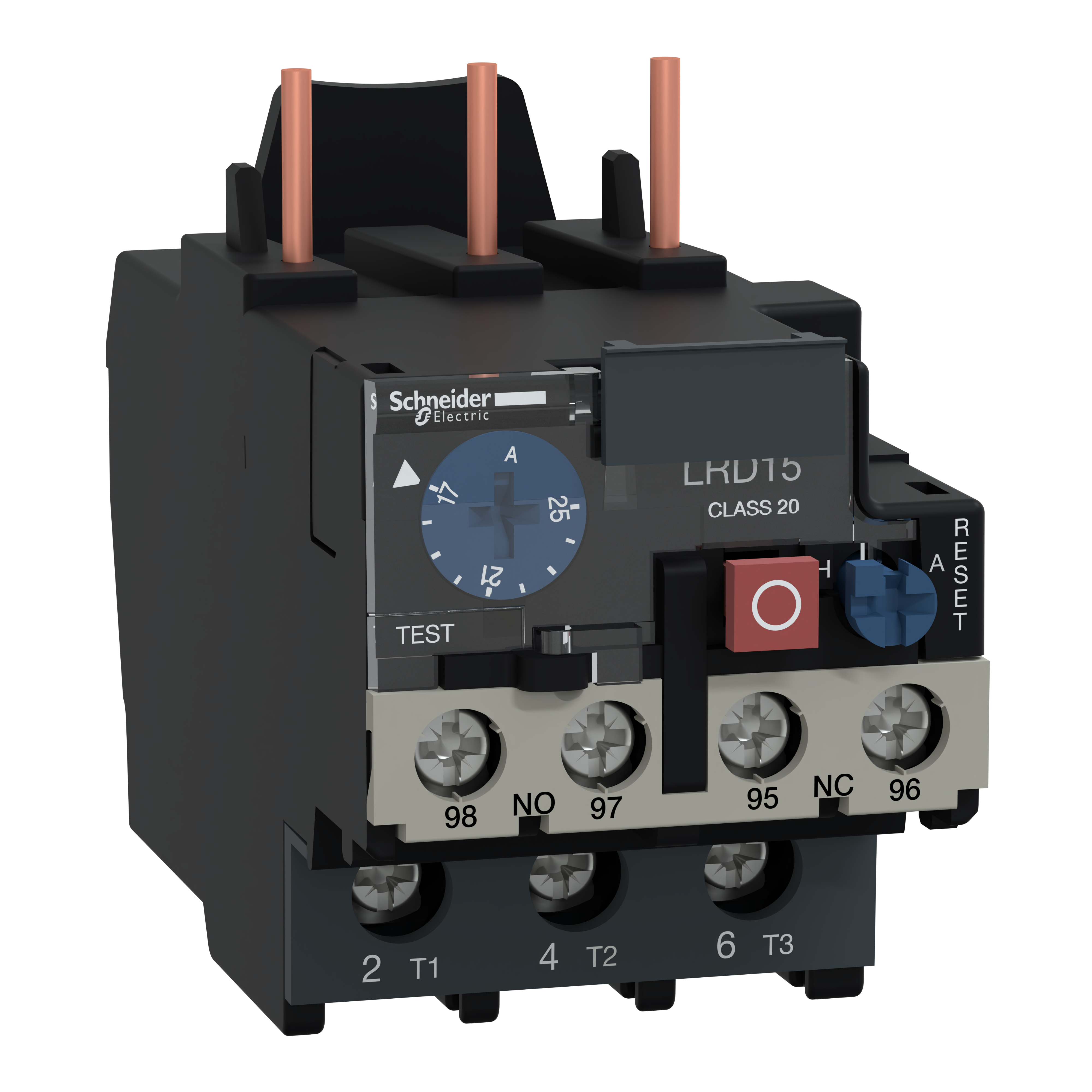 SCHNEIDER ELECTRIC - Relè sovraccarico termico per motore TeSys - 17...25 A - Classe 20A