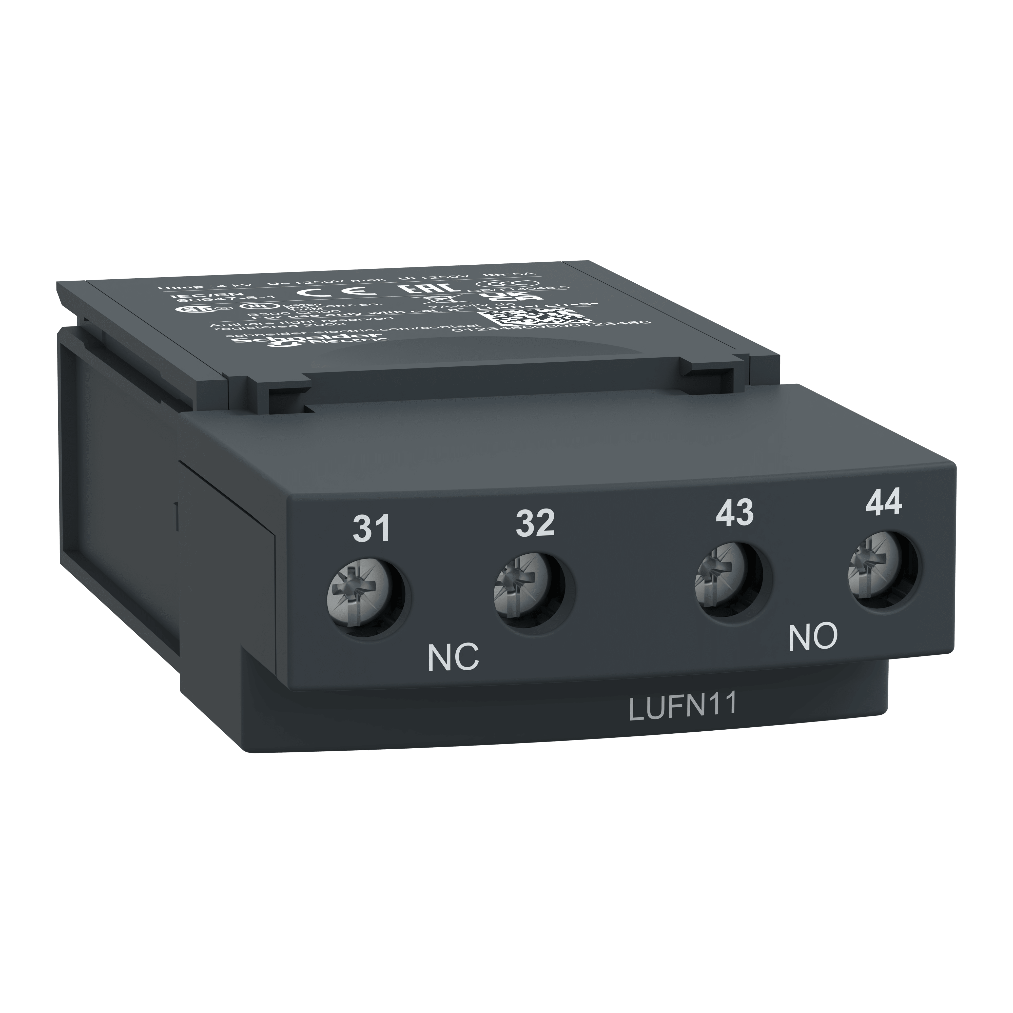 SCHNEIDER ELECTRIC - Contatti ausiliari LUF - 1NO + 1NC