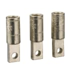 SCHNEIDER ELECTRIC - 3 capicorda per cavi Cu 6-1-0 AWG