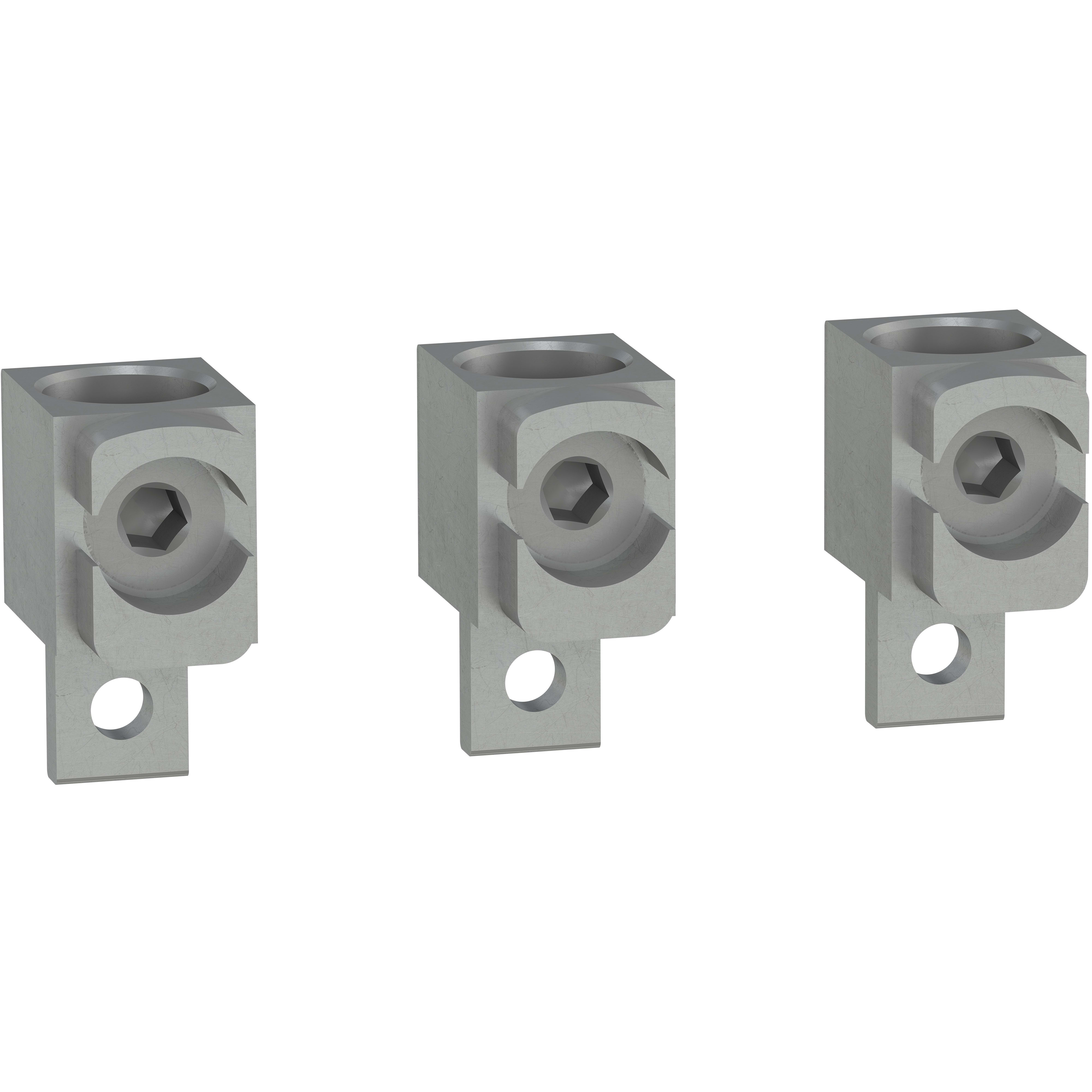 SCHNEIDER ELECTRIC - Accessorio, ComPacT NSX, Morsetto Cavi, 120-240mm, q.tà 3pz, NSX100 / 250