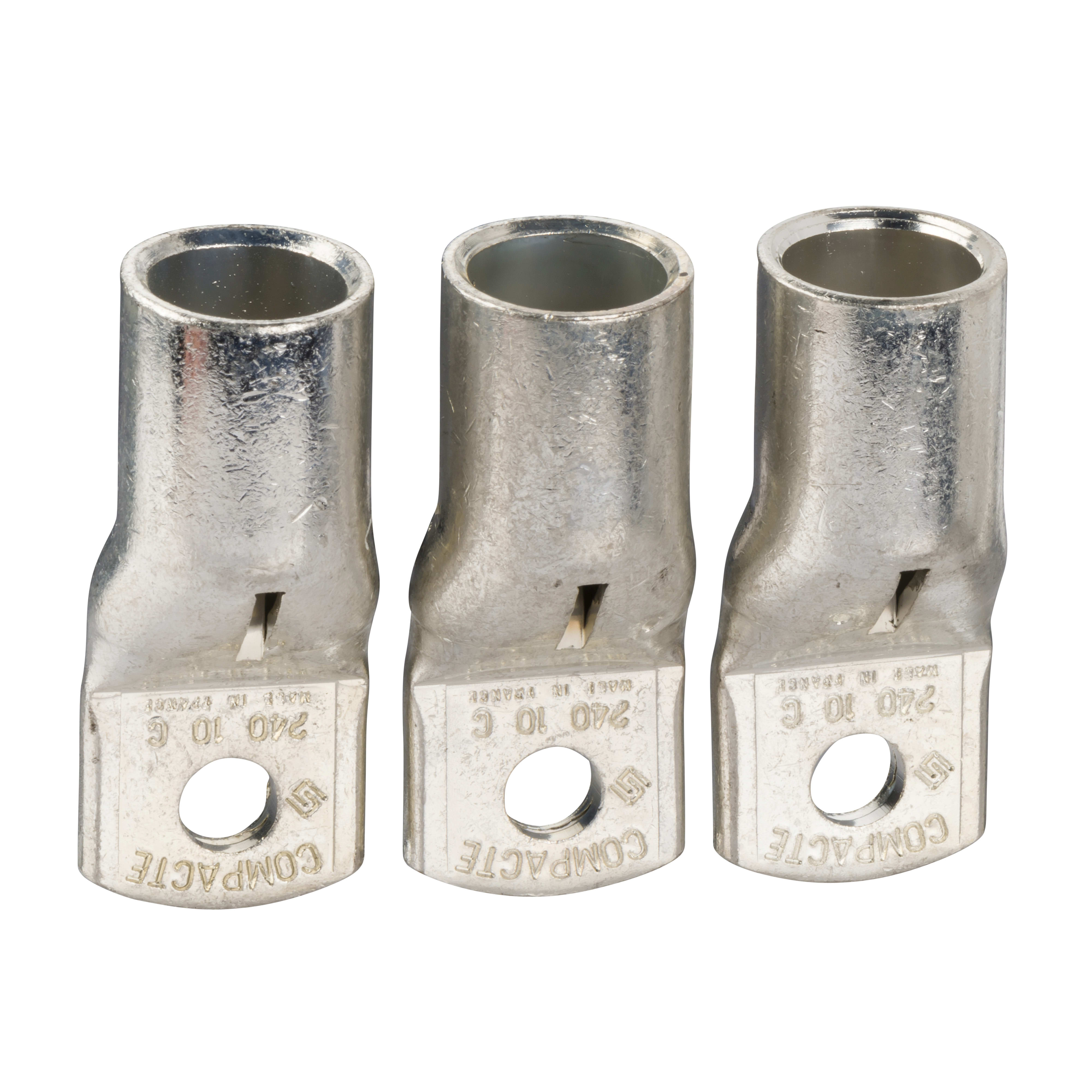 SCHNEIDER ELECTRIC - 3 capicorda con separatori di fase - cavi in rame 120 mm² - INS250