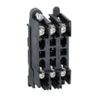 SCHNEIDER ELECTRIC - 9 connettori cablaggio fissi per base - Per NSX100..630