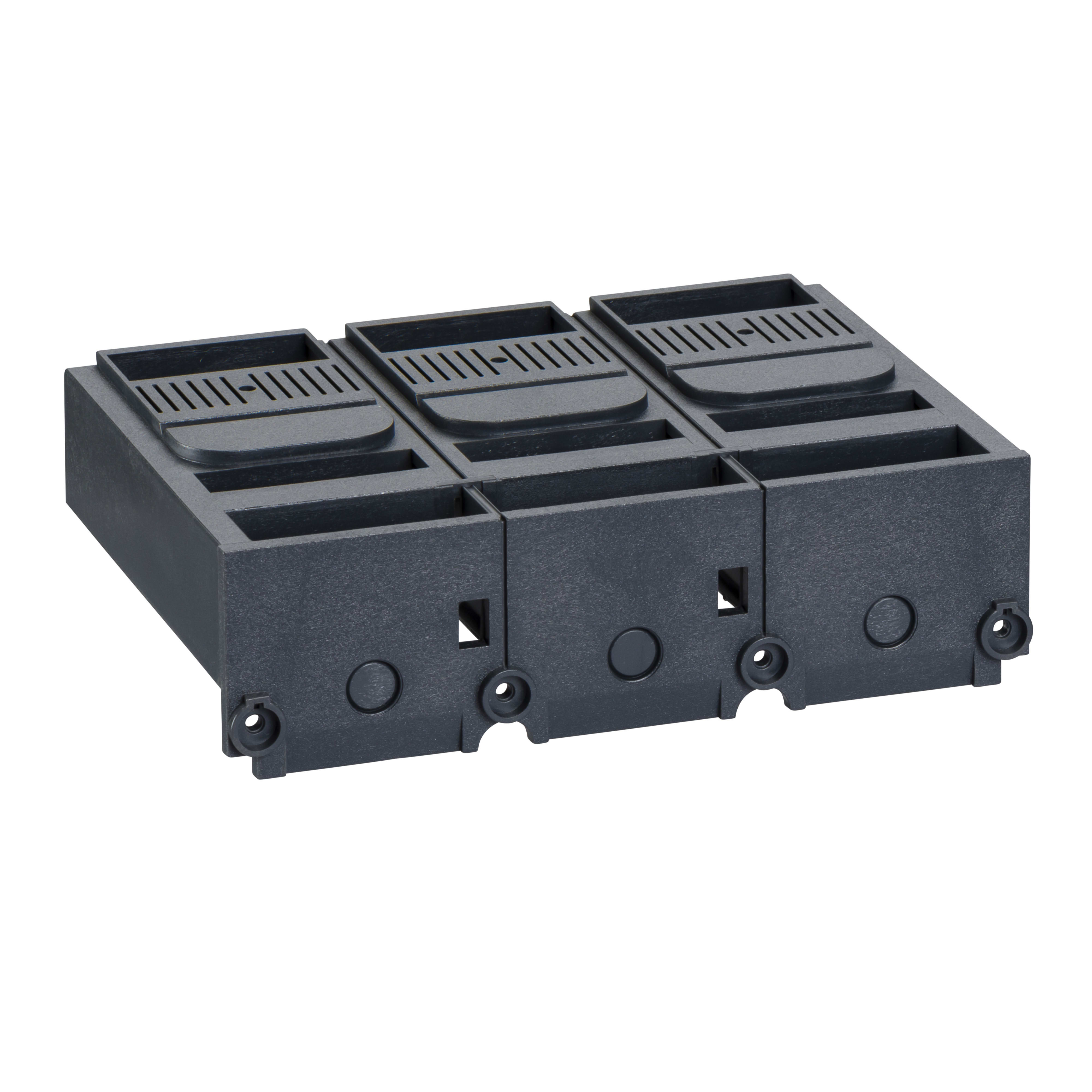 SCHNEIDER ELECTRIC - Copriterminali lungo - 3 poli - Per NSX400..630