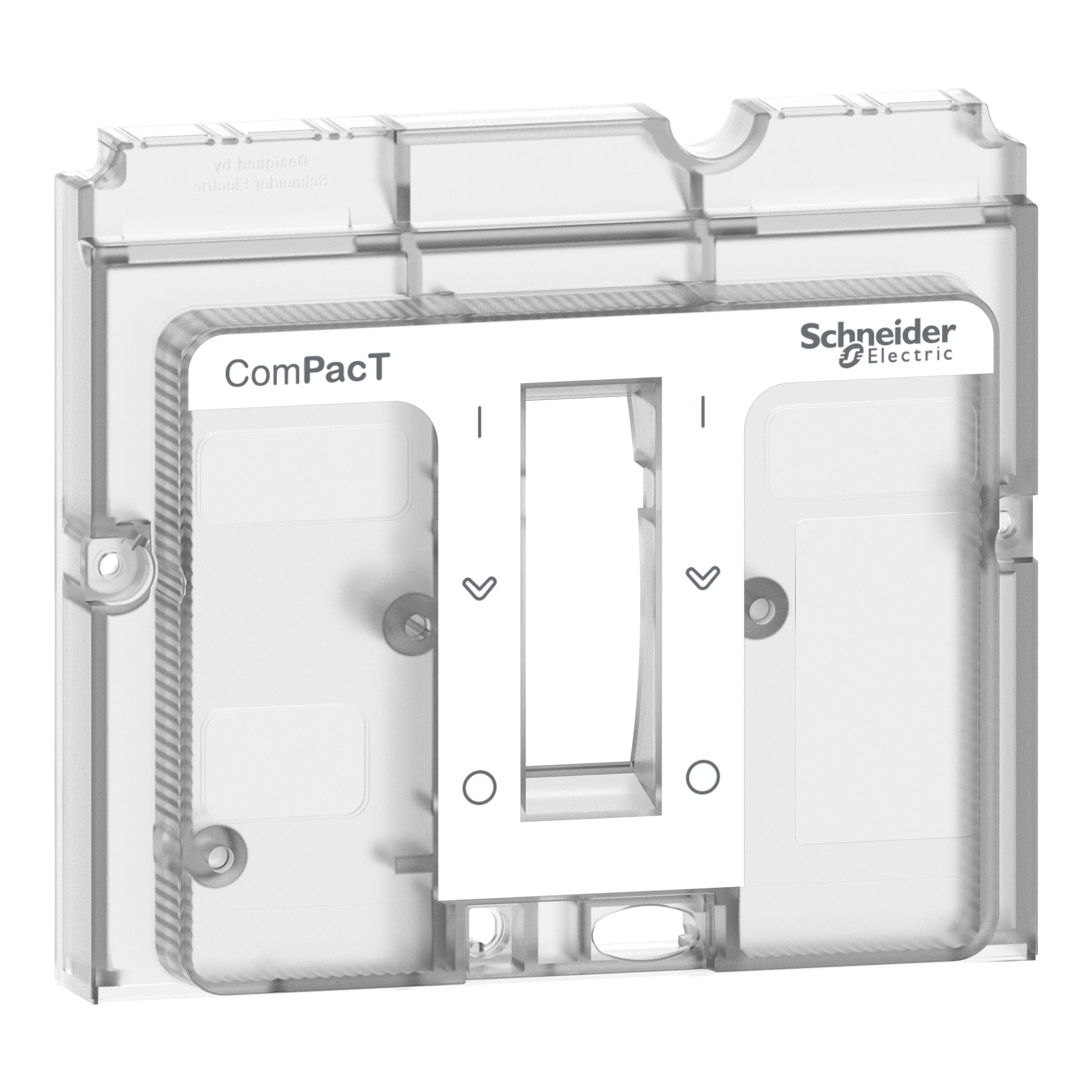 SCHNEIDER ELECTRIC - Coperchio anteriore, ComPacT NSX100/160/250 DC, 3 e 4 poli, coperchio anteriore retrofit, parte di ricambio