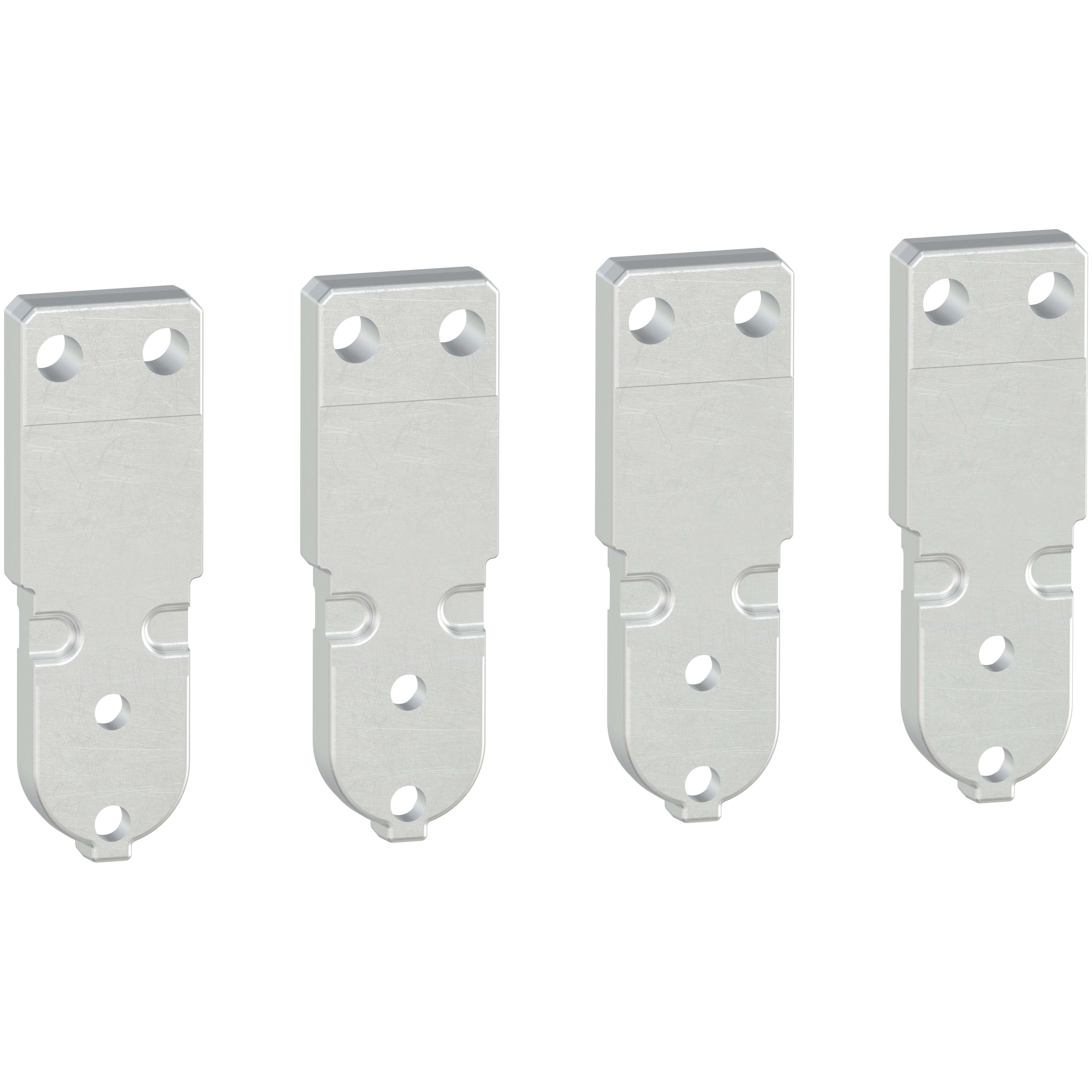 SCHNEIDER ELECTRIC - Front top or bottom connection - for drawout MTZ1 06-16 - 4P drawout